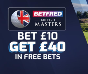 Open an account £40 offer from Betfred.